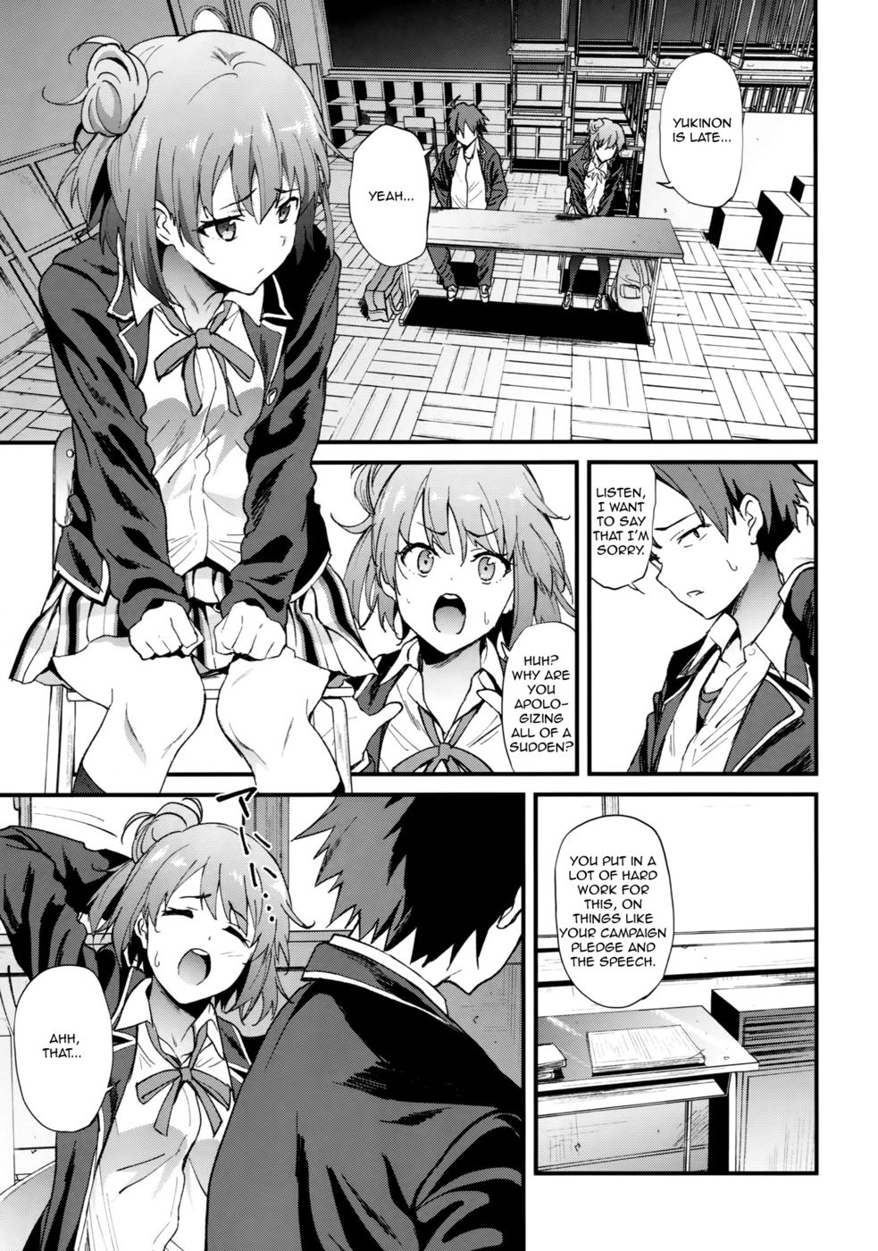 Hentai Manga Comic-Yahari Ore no Hentai Love Come ga Ii-Chapter 4-2